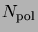 $N_{\rm pol}$