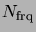 $N_{\rm frq}$